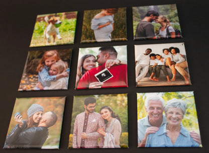 Personalized Photo Magnets - 12 Magnets