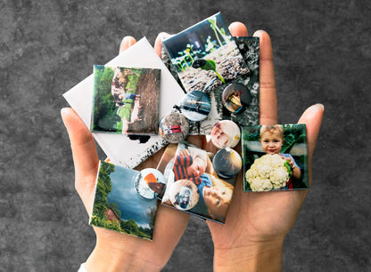 Personalized Photo Magnets - 12 Magnets